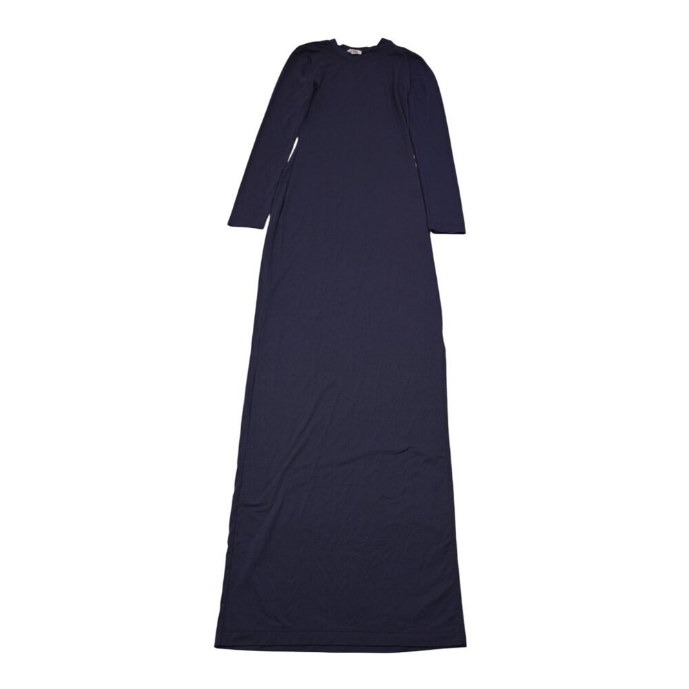 CHAM The Elle Long Dress in Navy
